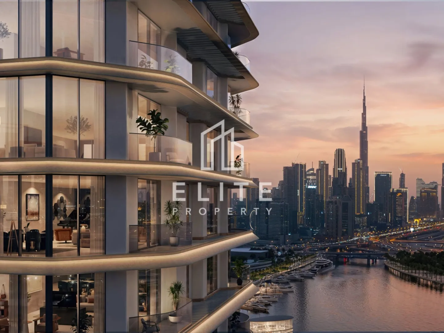 Burj/Canal View, Promising Area, Smart Investment