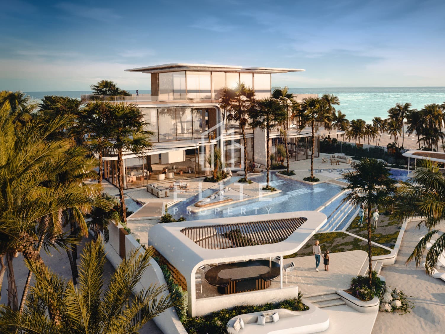 Ultra-Luxury 5BR Villa with Private Yacht Dock